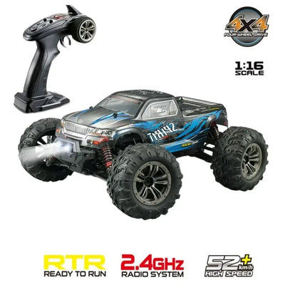 Xinlehong Yüksek Hızlı Uzaktan Kumandalı Araba 52 Km Mavi