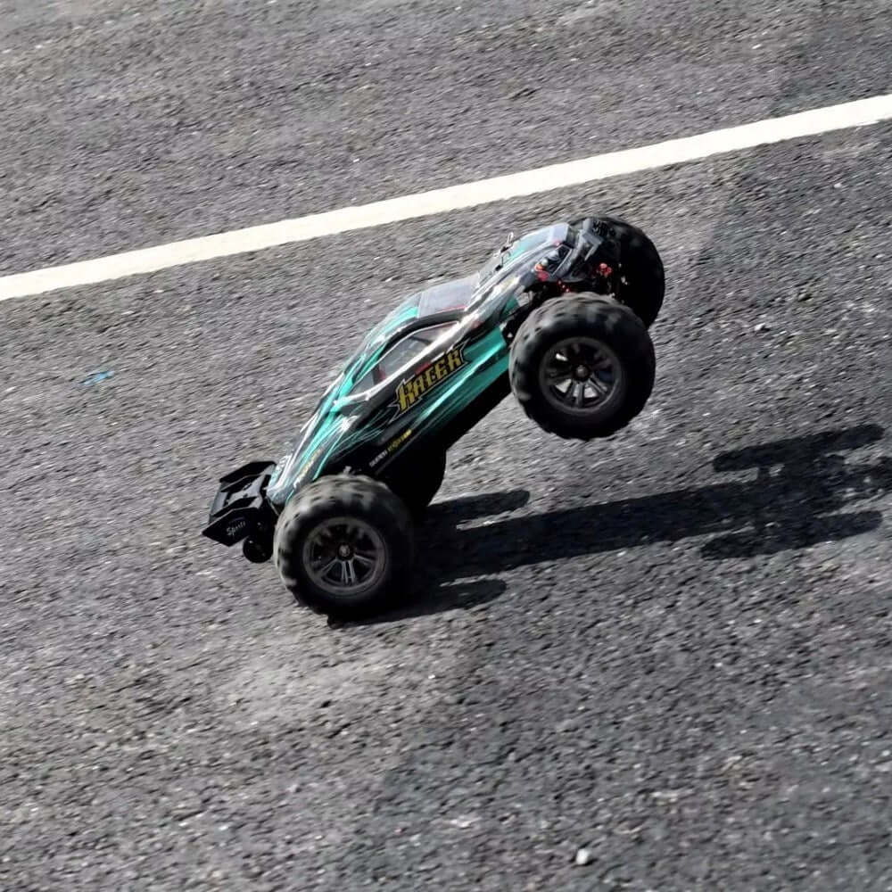 Xinlehong Yüksek Hızlı Uzaktan Kumandalı Araba 52 Km Turuncu