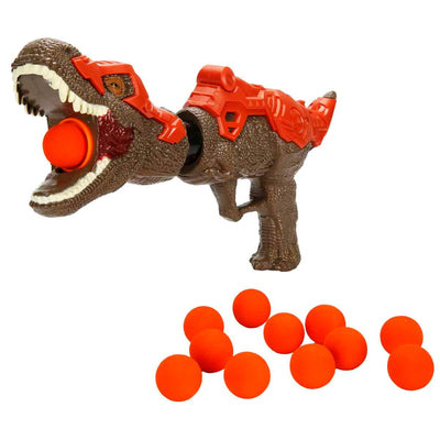 Zapp Toys Sünger Top Atan Dinozor Silah Kahverengi