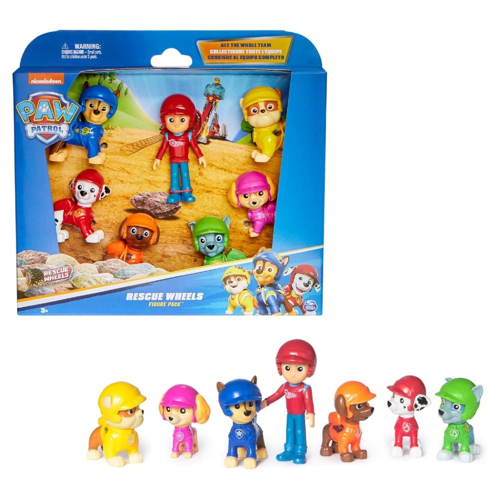 Paw Patrol Rescue Wheels 7’li Figür Seti 6070443