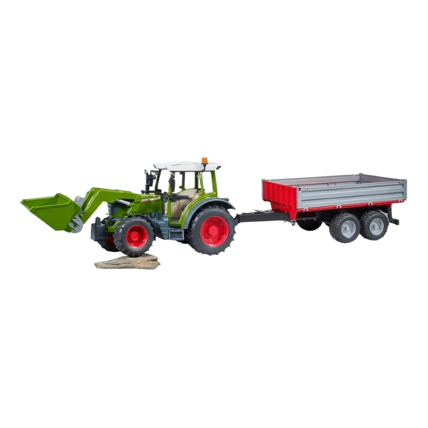 Bruder Fendt Vario 211 Kepçeli Traktör & Römork BR02182