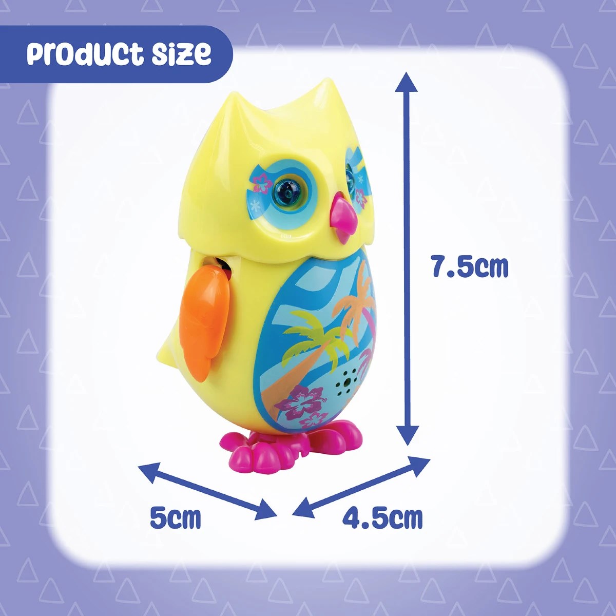 Silverlit Mini Hoot Şarkı Söyleyen Sevimli Baykuş Pembe