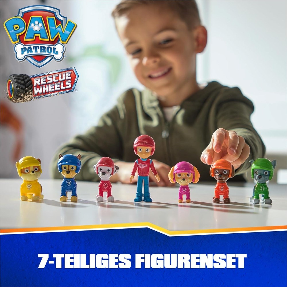 Paw Patrol Rescue Wheels 7’li Figür Seti 6070443