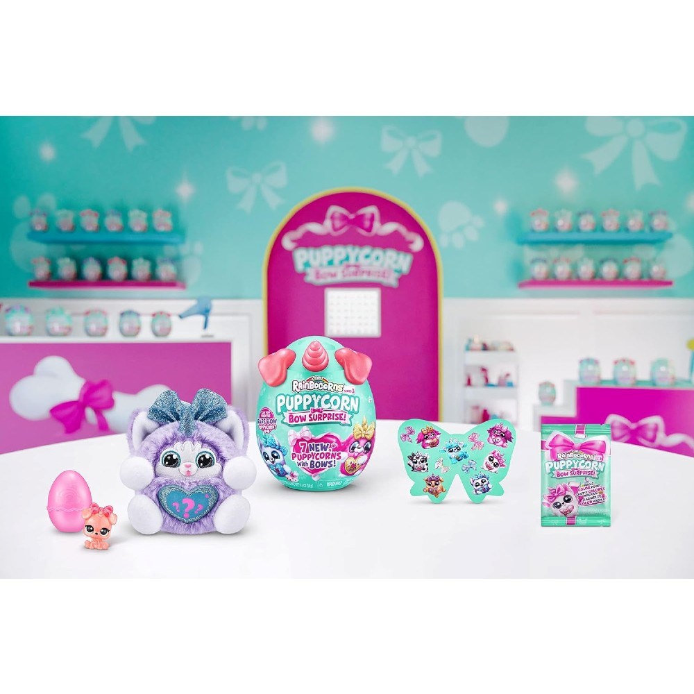 Rainbocorns Puppycorn Bow Sürpriz Paket Pinky