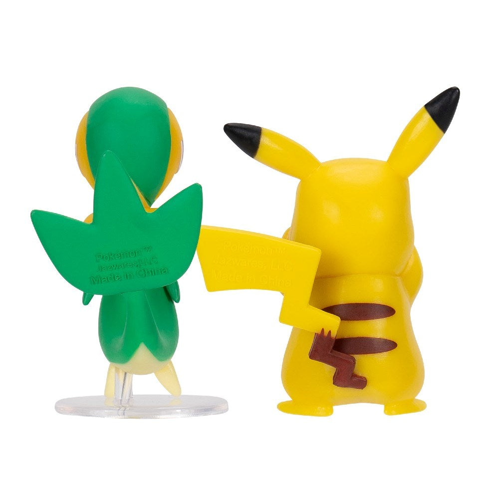 Pokemon Battle 2'li Figür Seti Pikachu & Snivy PKW4066