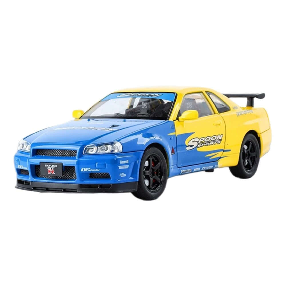 Hobbiez World Model Araba Skyline GT-R Spoon Sports