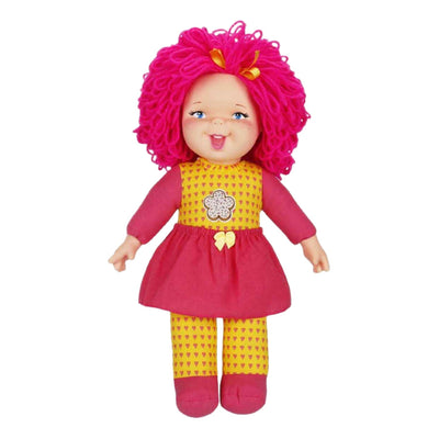 Dollz n More Gökkuşağı Bebekleri 45 Cm Pembe Saçlı