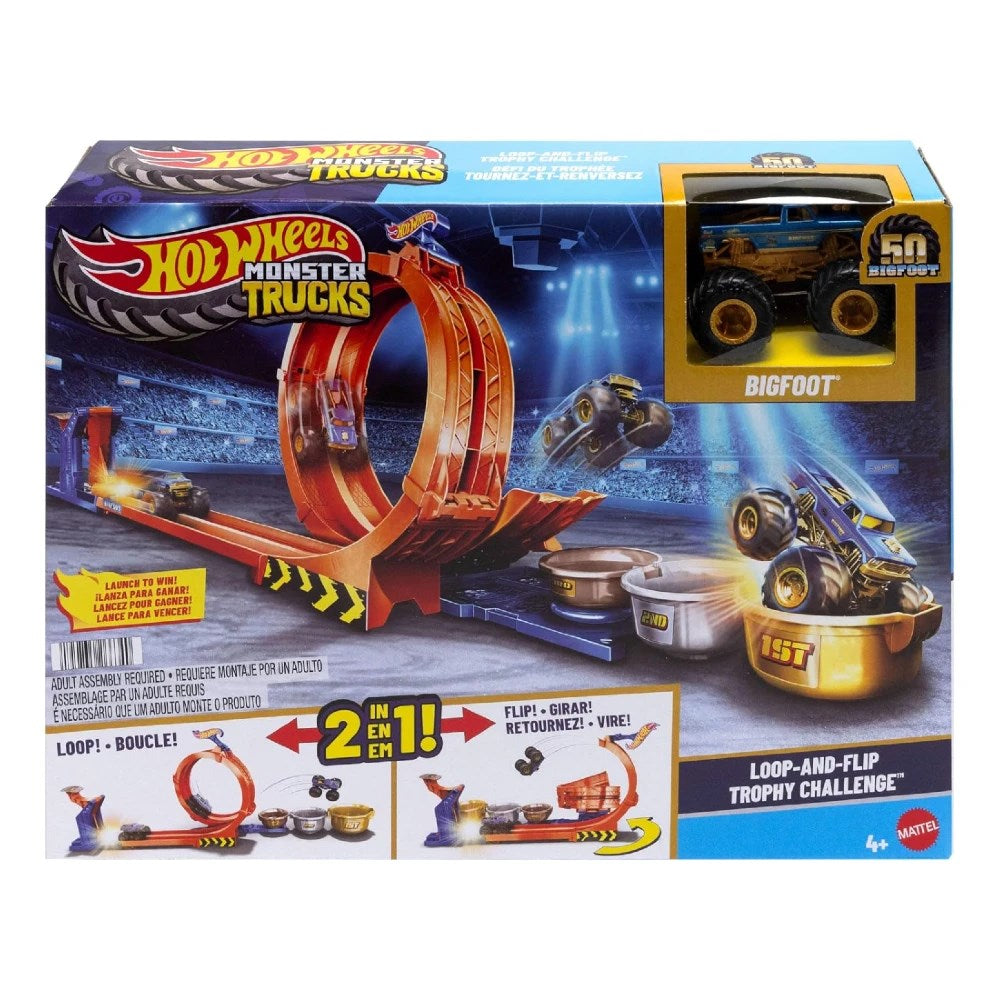 Hot Wheels Monster Trucks Döngü Ve Takla Bigfoot JBX64