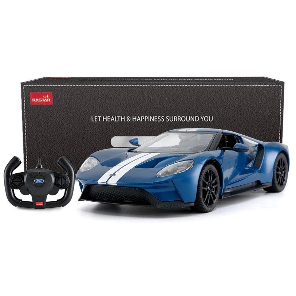 Rastar Ford GT Işıklı Uzaktan Kumandalı Araba Mavi