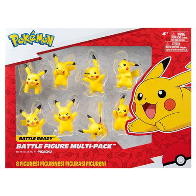 Pokemon Battle 8 li Figür Seti PKW2604 Pikachu