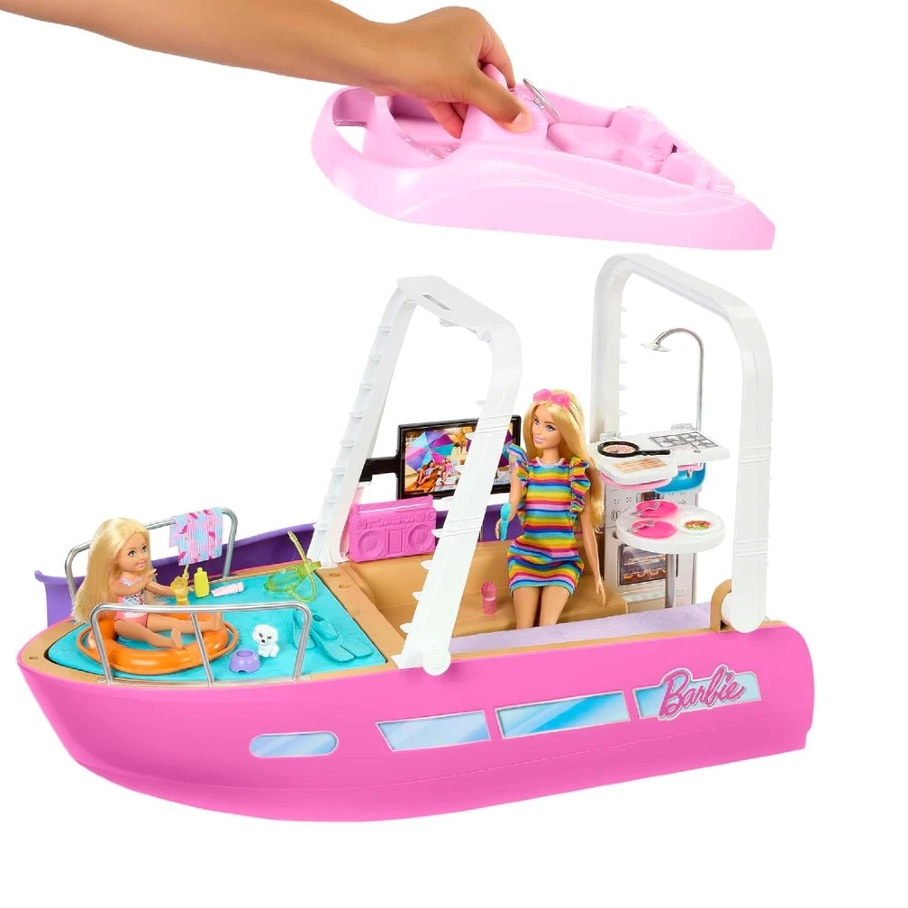 Barbie'nin Rüya Teknesi Havuzlu HJV37