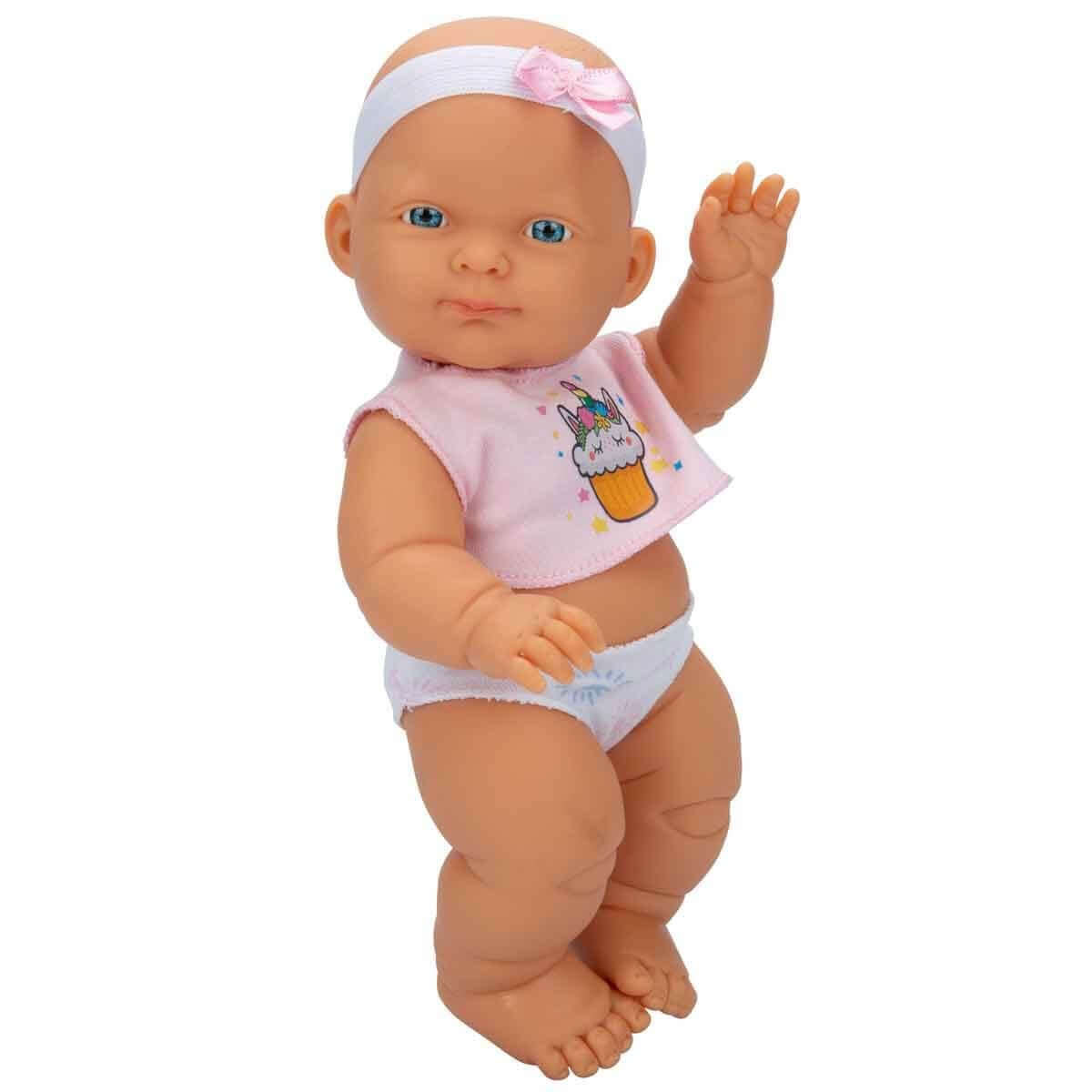 Dollz N More Ada Bebek 23 Cm Pembe Fiyonk Pembe Bluz