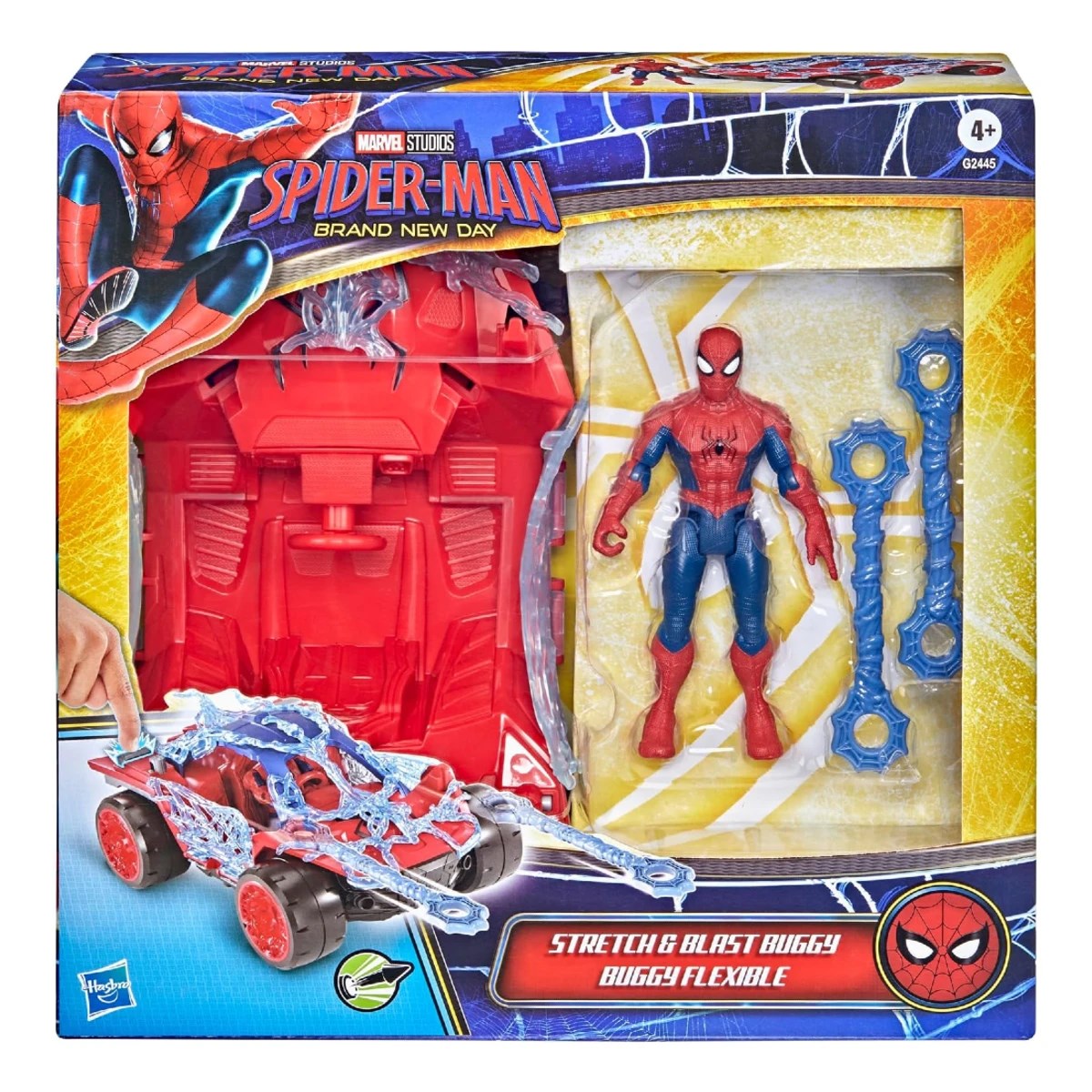 Marvel Spider-Man Ağ Fırlatma Aracı ve Spider-Man Figürü