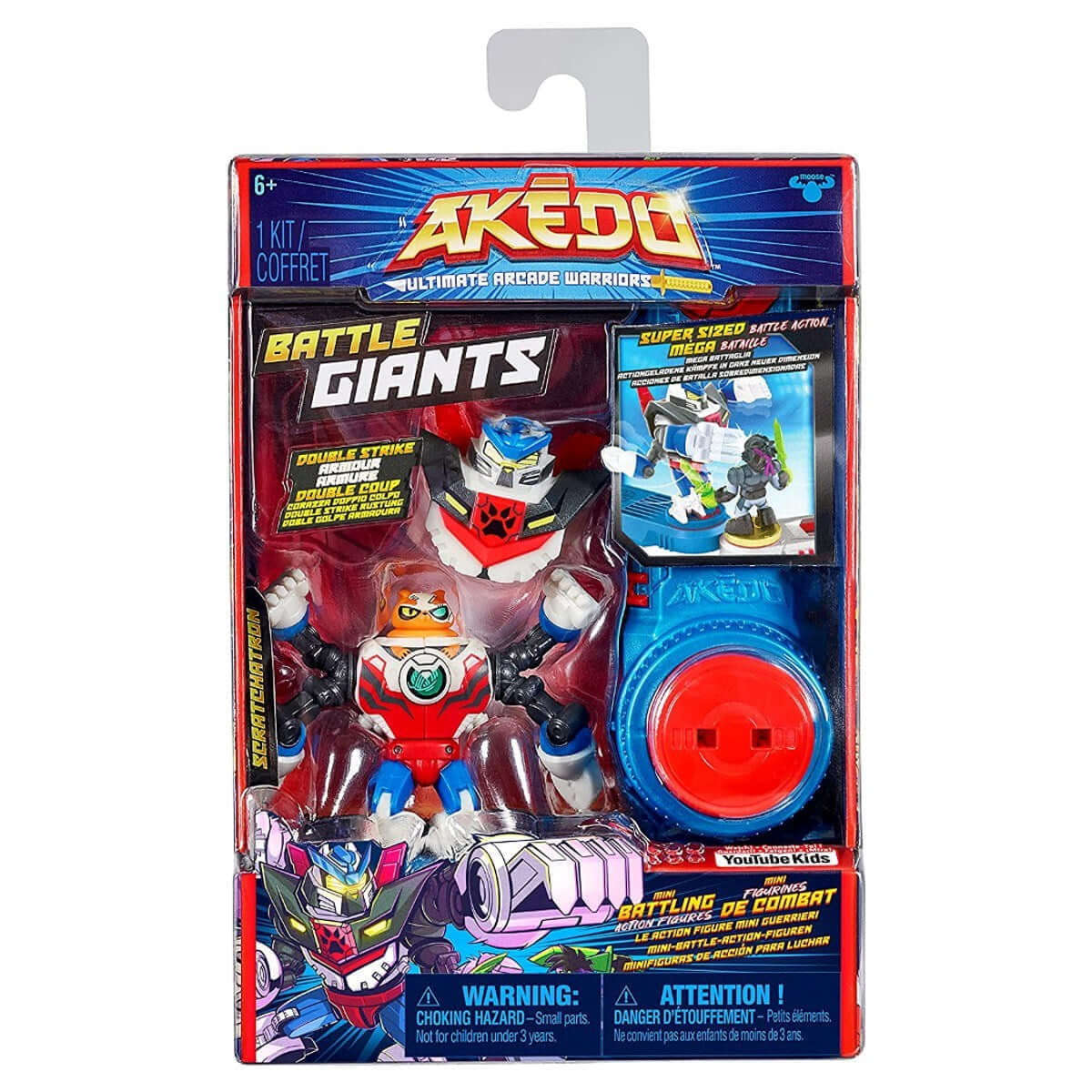 Akedo S2 Dev Tekli Paket AKE05000 Scratch - Atron - Roket Oyuncak