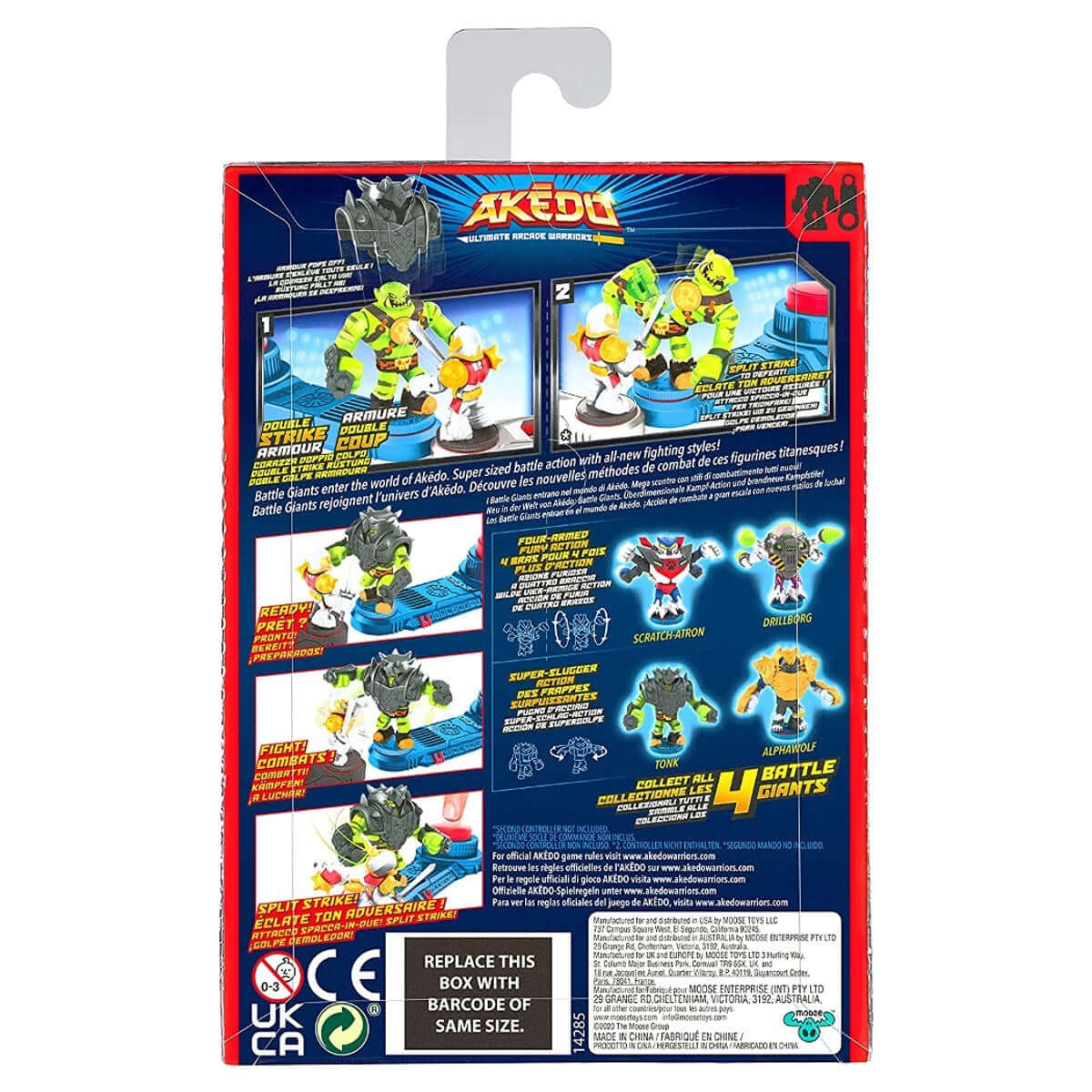 Akedo S2 Dev Tekli Paket AKE05000 Tonk - Roket Oyuncak