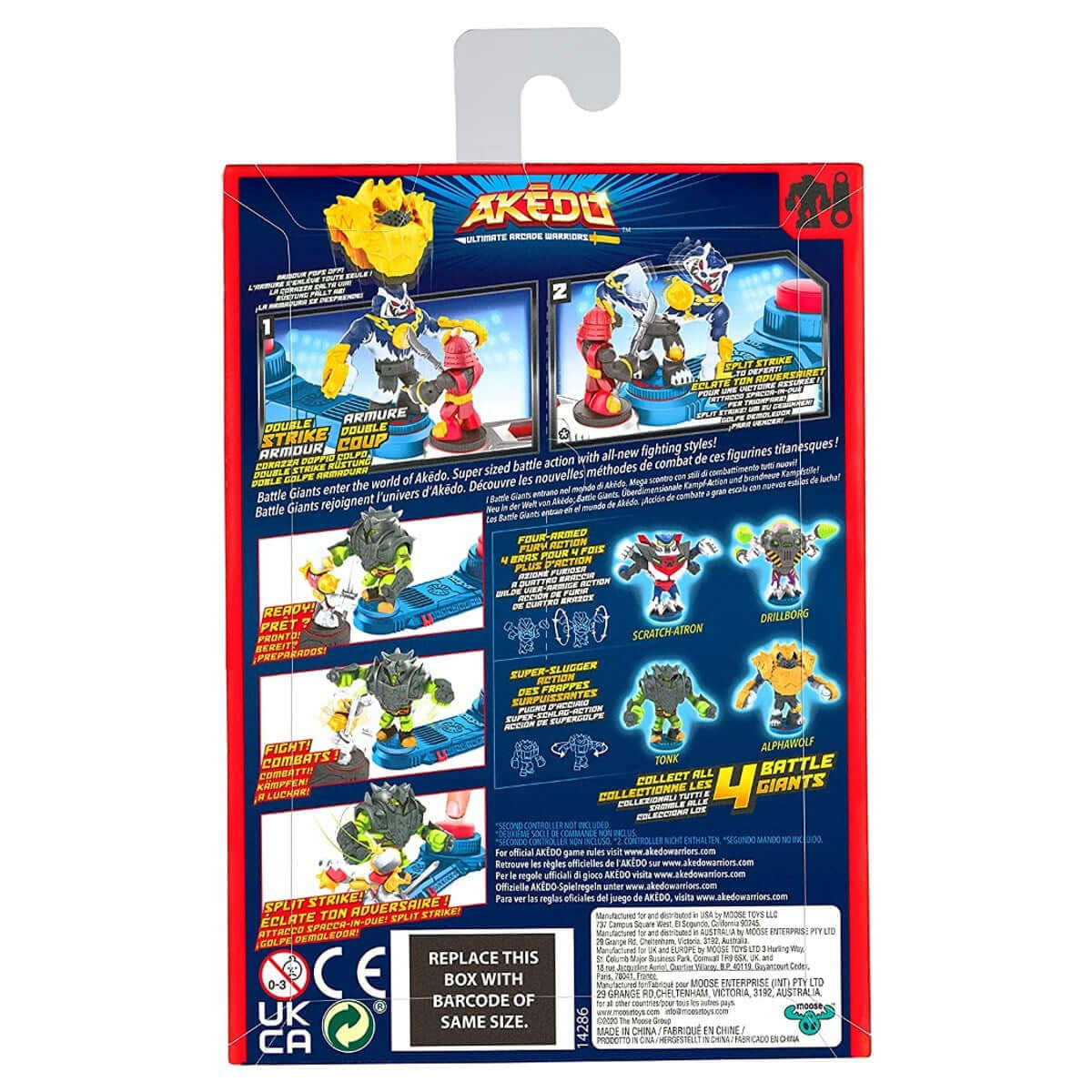 Akedo S2 Dev Tekli Paket Alphawolf