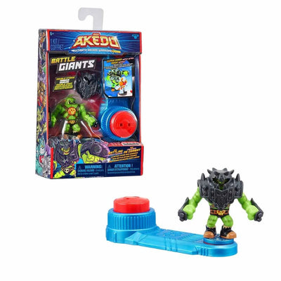 Akedo S2 Dev Tekli Paket Tonk Zırhlı ve Yeni Dövüş Stilli Büyük Boy Dövüşçü Figürleri - Roket Oyuncak