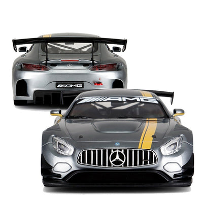 Rastar Mercedes AMG GT3 Uzaktan Kumandalı Spor Araba modeli, ince detaylarıyla sergilenen uzaktan kumanda aracı.