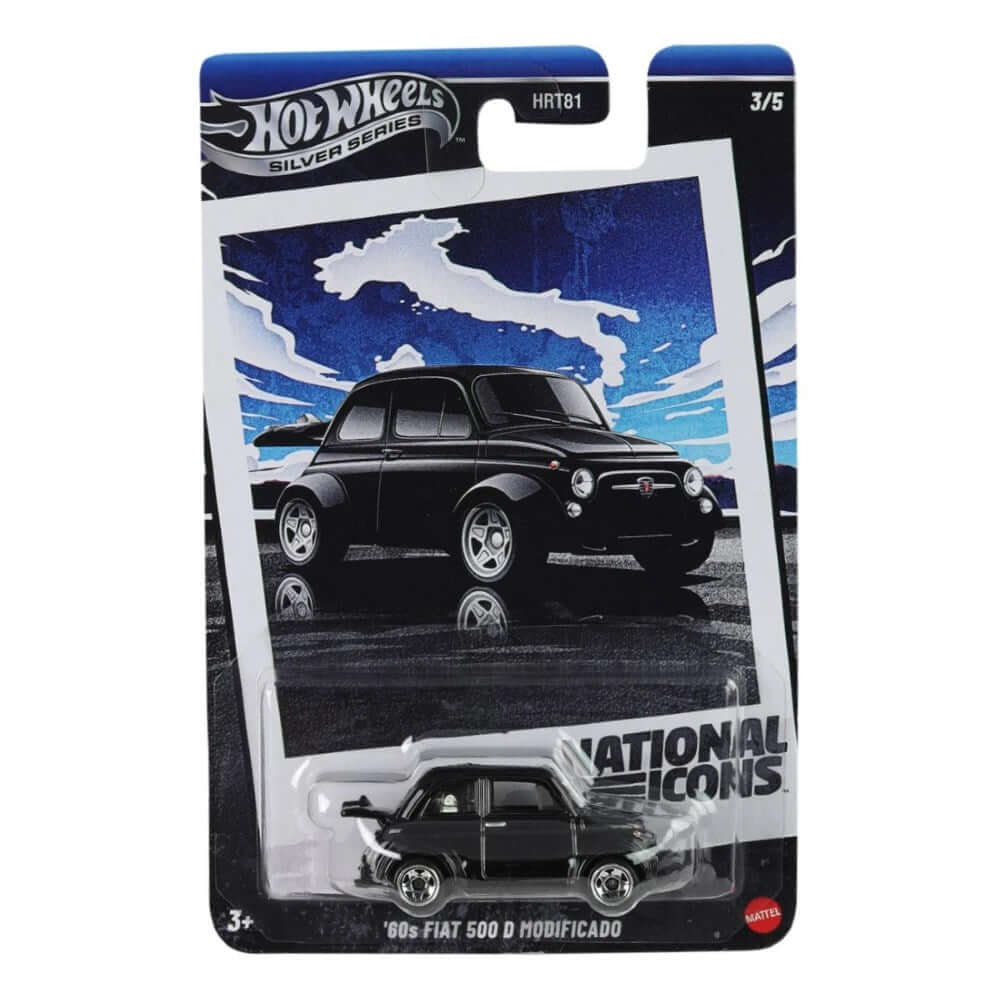 Hot Wheels Silver Series National Icons '60 Fiat 500 D