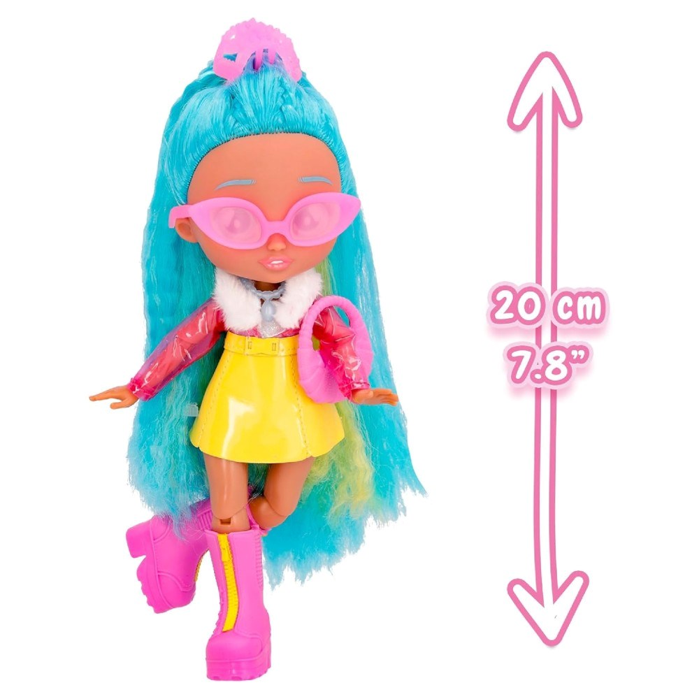 Cry Babies BFF Bebekler S3 Elodie 21 cm Gardırop Kutulu Moda Bebeği