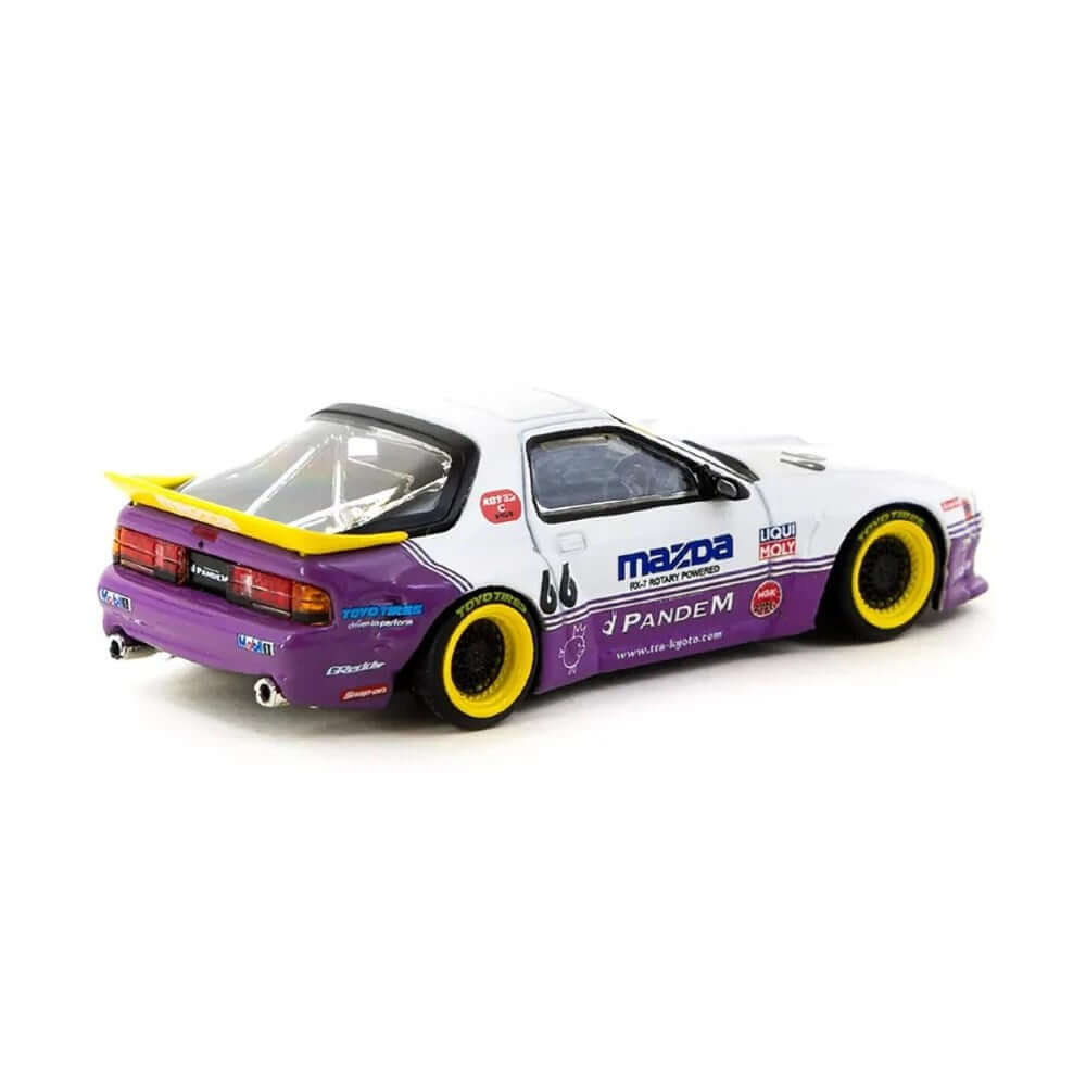 Tarmac Pandem Mazda RX-7 FC38 White & Purple