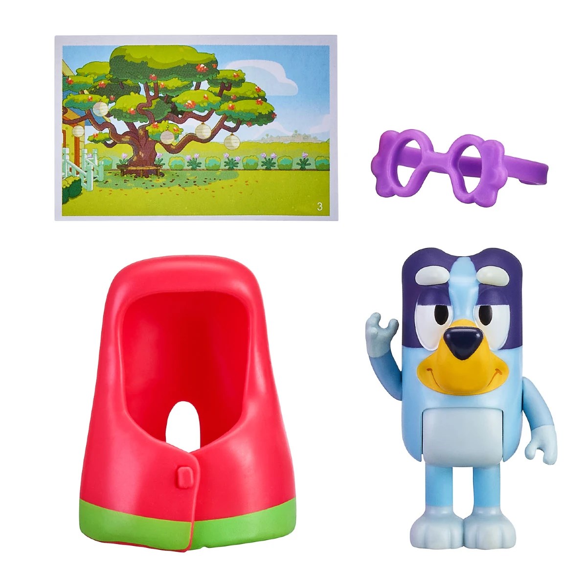 Bluey Tek Figür Aksesuarlı Set Büyükanne Bluey