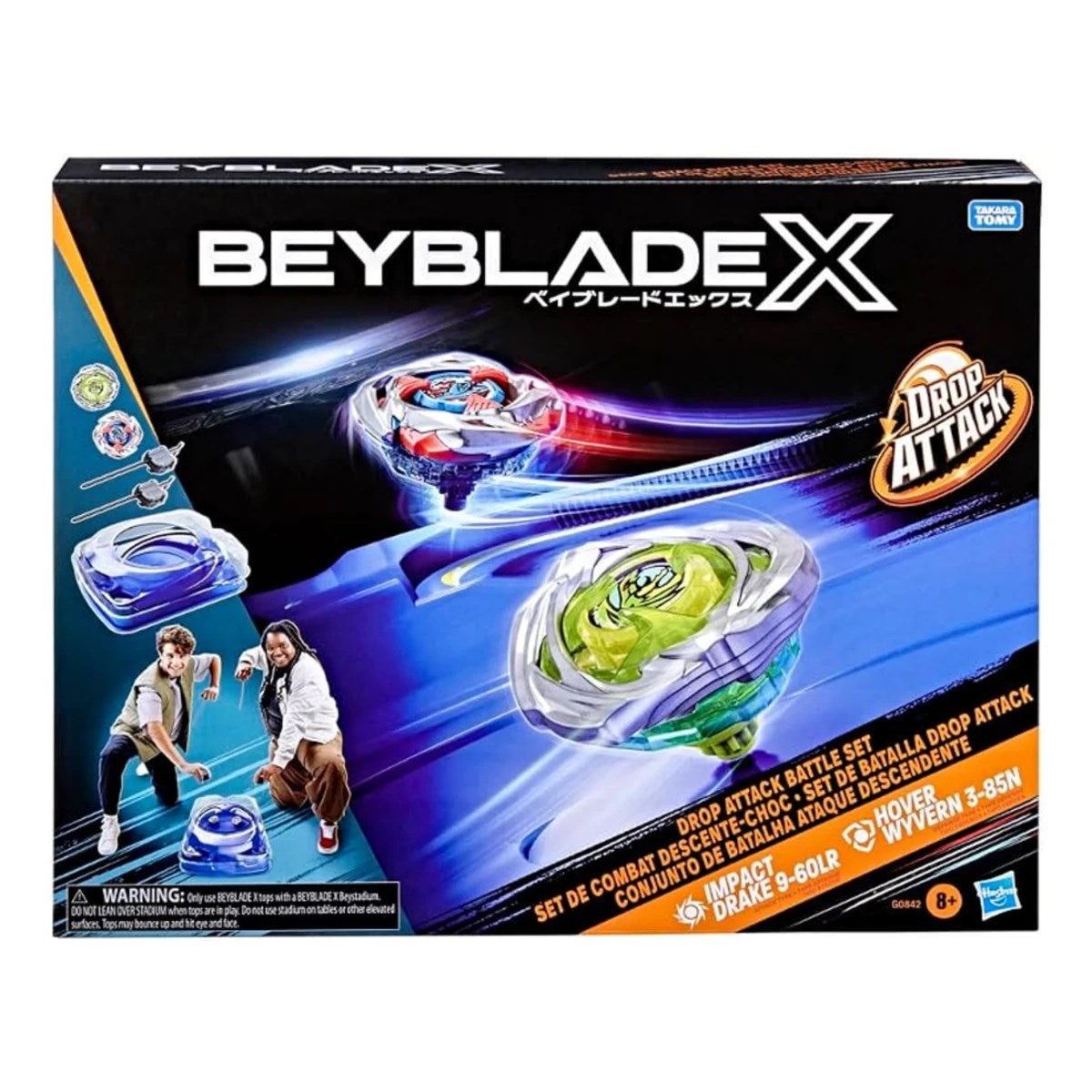 Beyblade X Drop Attack Battle Set Arena Seti