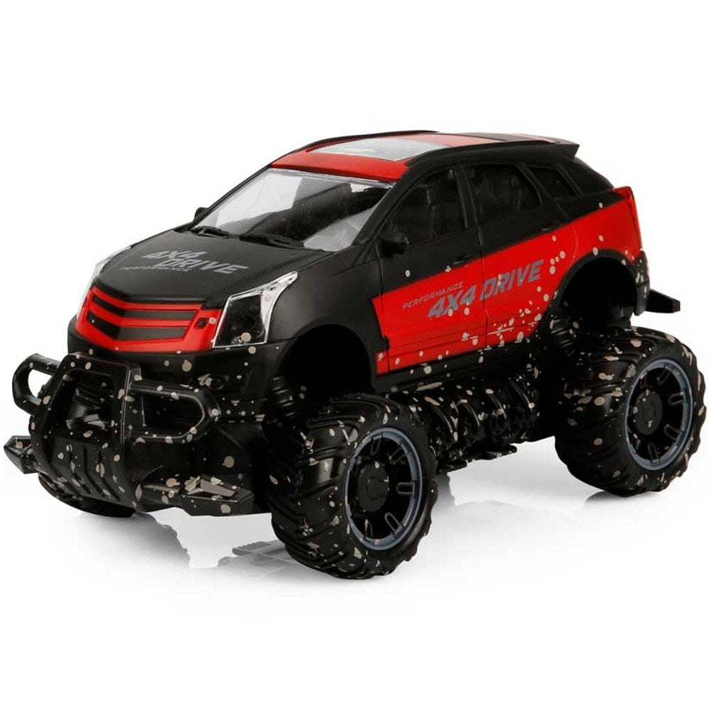Crazon 4x4 Crazy Off-Road Uzaktan Kumandalı Araba Kırmızı Siyah modelinin detaylı görüntüsü.