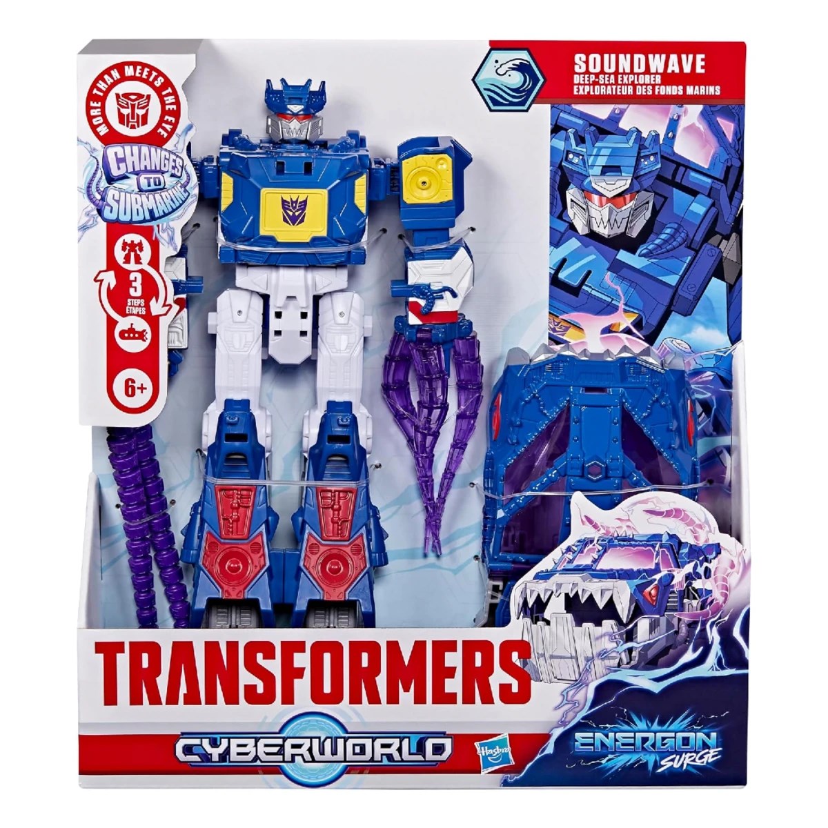 Transformers Cyberworld Soundwave Deep Sea Figürü