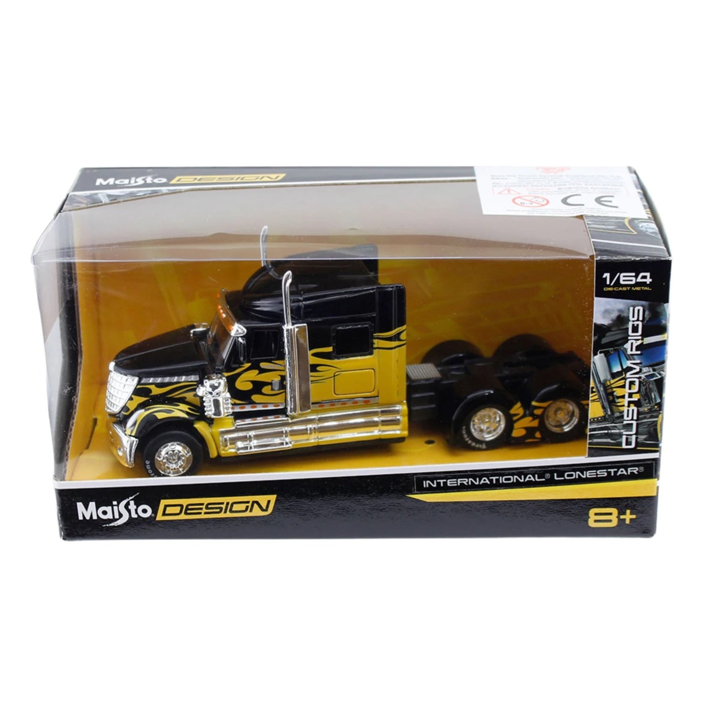 Maisto Design Custom Rigs International Lonestar Sarı