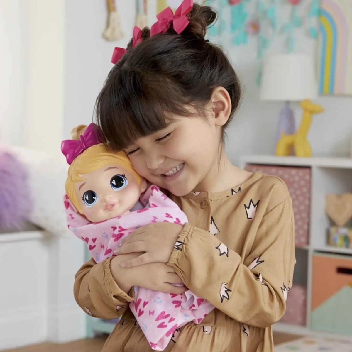 Baby Alive Bebeğimle Şampuan Eğlencesi Sarışın Bebek F9119 - Roket Oyuncak