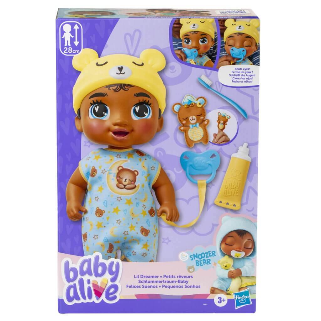 Baby Alive Lil Dreamer Snoozer Bear Sleepy Bebek F9967 - Roket Oyuncak