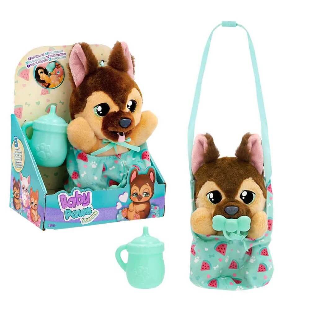 Baby Paws Yummy German Shepherd 18 Cm Pelüş - Roket Oyuncak