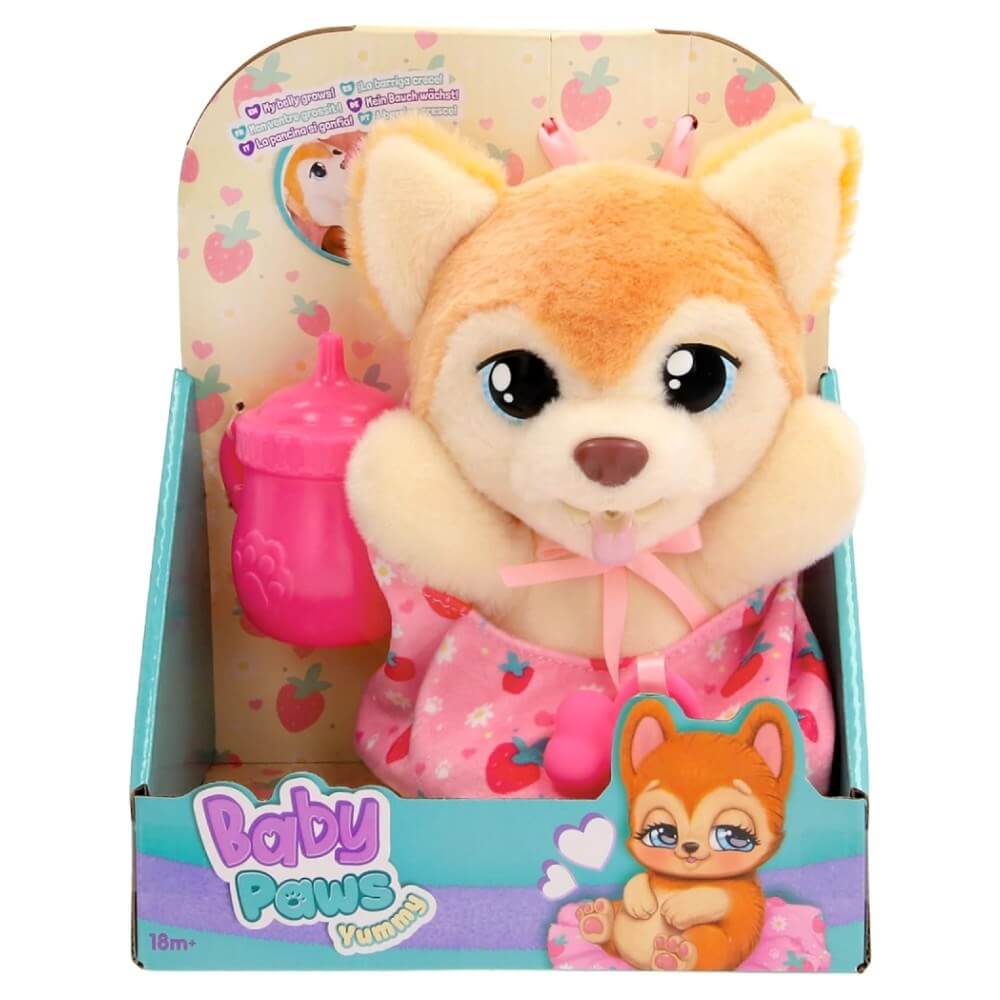 Baby Paws Yummy Shiba Inu 18 Cm Pelüş - Roket Oyuncak