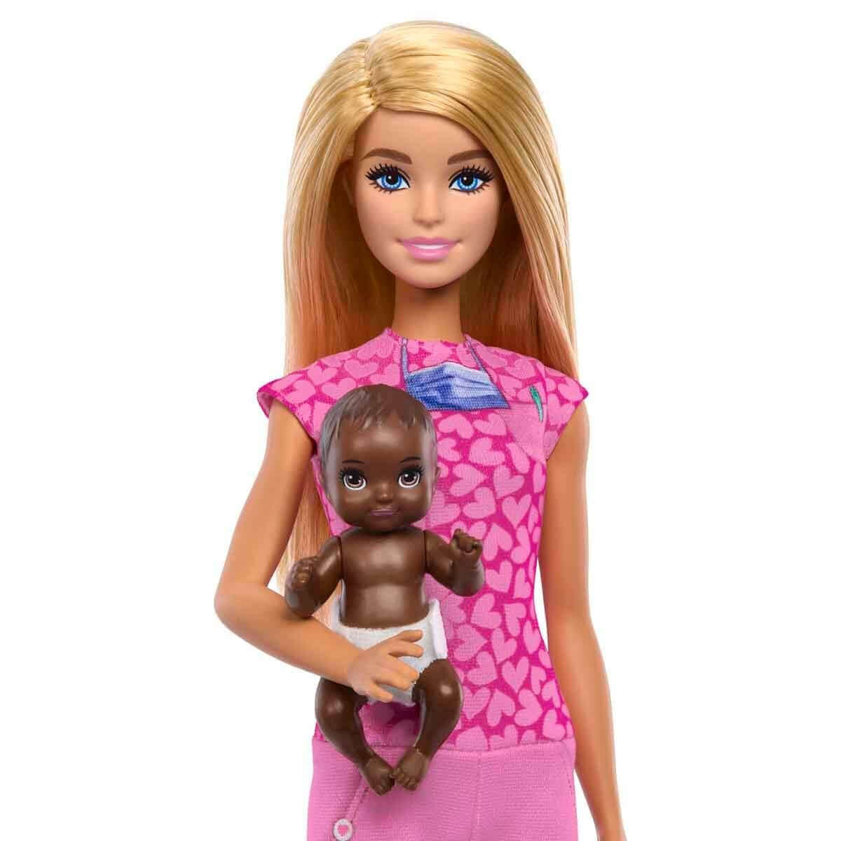 Barbie Bakım Temalı Kariyer Oyun Setleri Bebek Doktoru - Roket Oyuncak