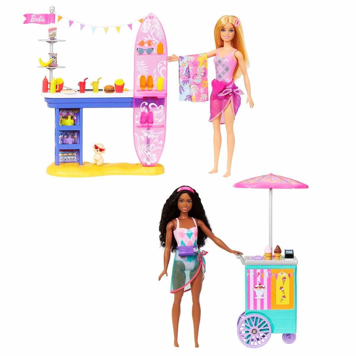 Barbie Brooklyn ve Malibu Bebekleri Oyun Seti - Roket Oyuncak