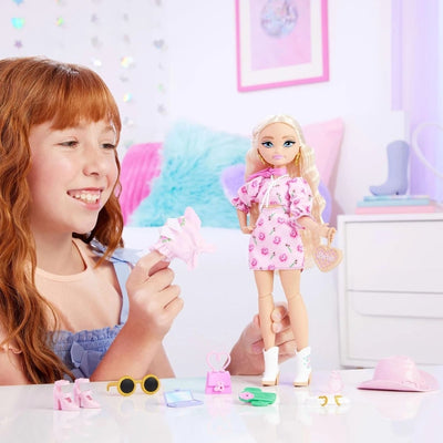 Barbie Dream Besties Festival Kombinleri Malibu Bebek JGH87 - Roket Oyuncak