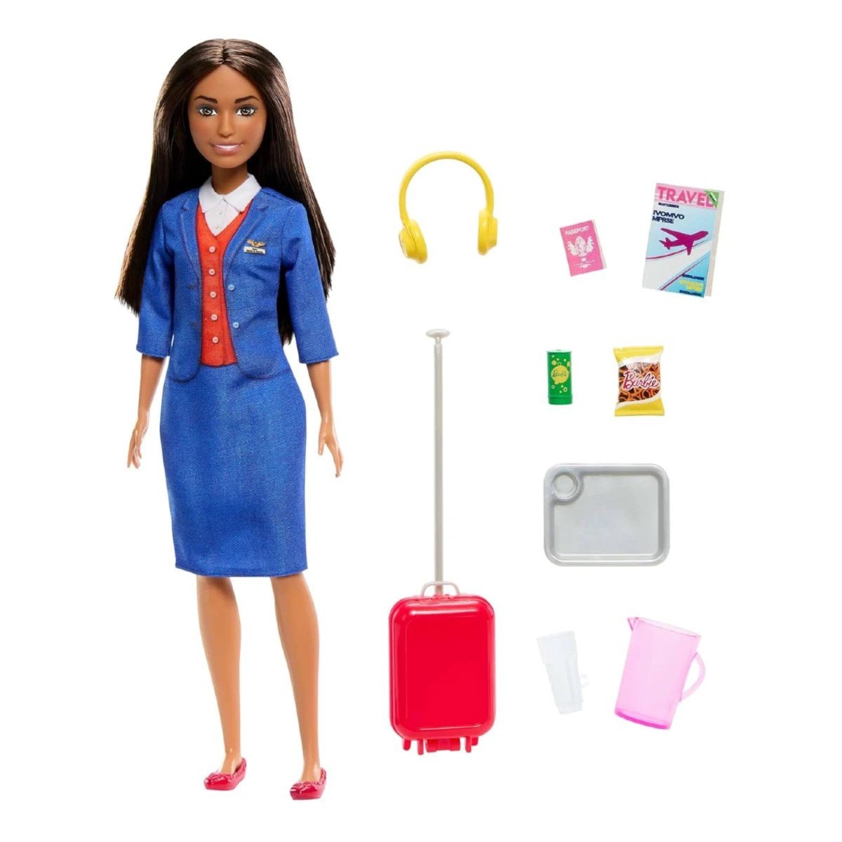 Barbie Hostes Bebek ve Aksesuarları - Roket Oyuncak