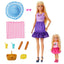 Barbie Malibu ve Chelsea Piknik Oyun Seti JBF43 - Roket Oyuncak