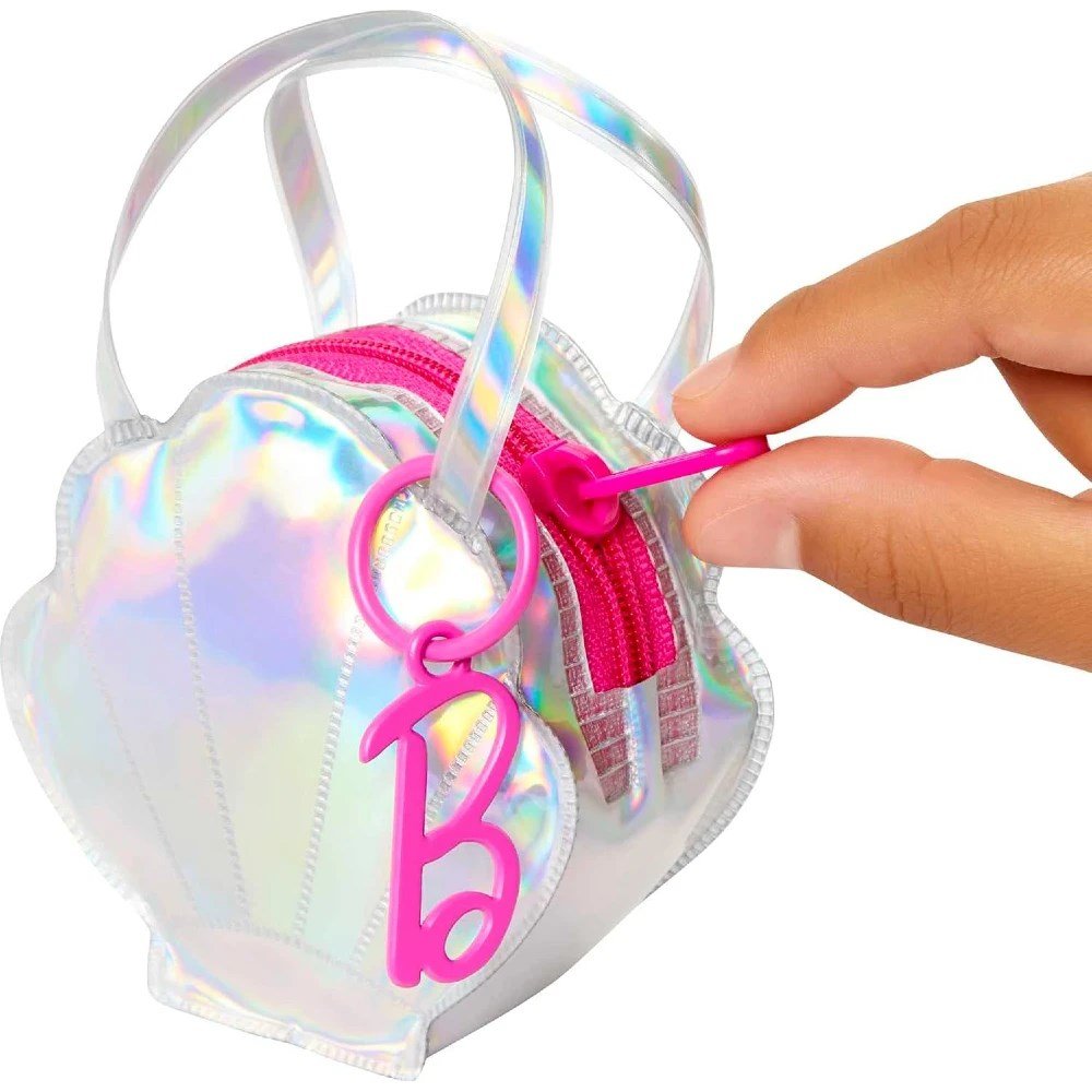 Barbie Mini Çanta Aksesuarları Mayolu Plaj Temalı Set - Roket Oyuncak