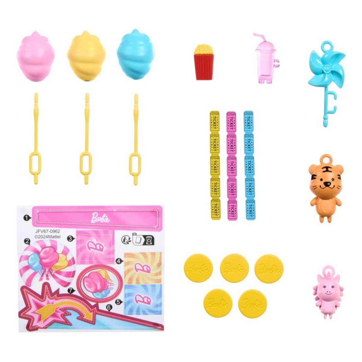 Barbie Mysteries Beach Detectives Ödül ve Oyun Kabini JFV67 - Roket Oyuncak