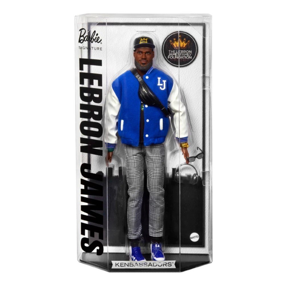 Barbie Signature LeBron James Kenbassadors Koleksiyon Bebek 23 Numara Ceketli, Aksesuarlı ve 33 cm Boyutunda Premium Figür - Roket Oyuncak