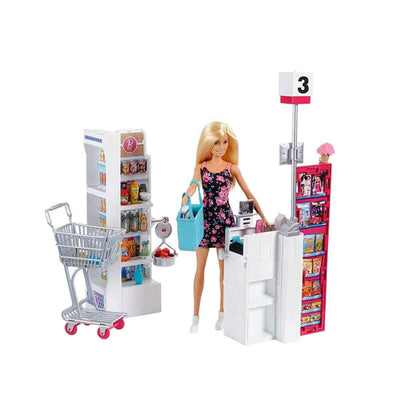 Barbie Süpermarkette Oyun Seti FRP01 - Roket Oyuncak