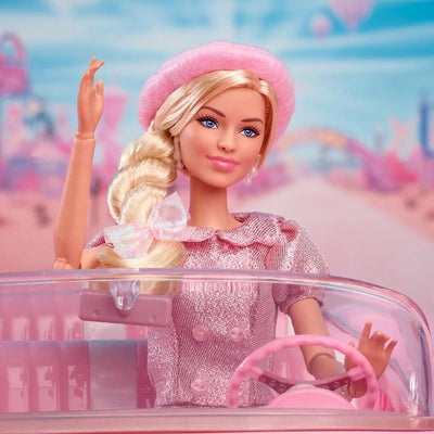 Barbie The Movie Pembe Bereli Barbie Bebek - Roket Oyuncak