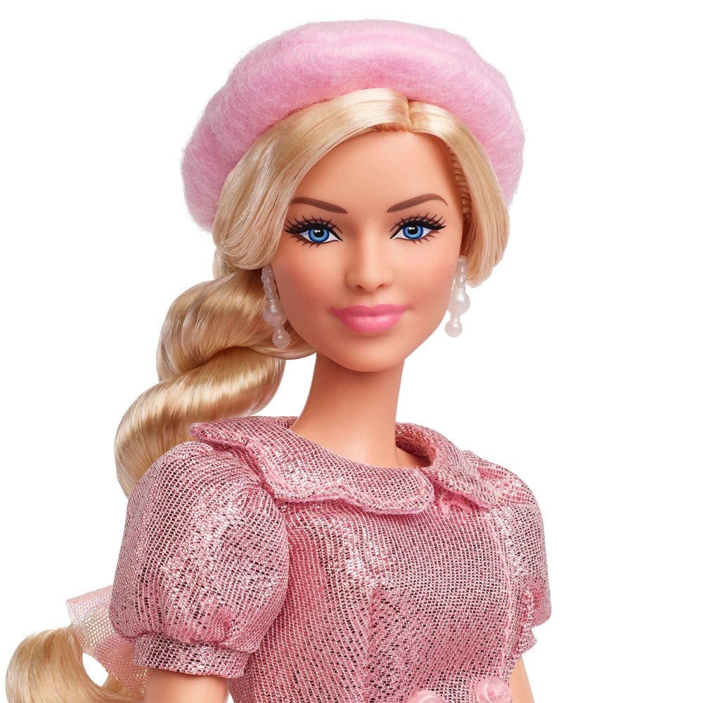 Barbie The Movie Pembe Bereli Barbie Bebek - Roket Oyuncak