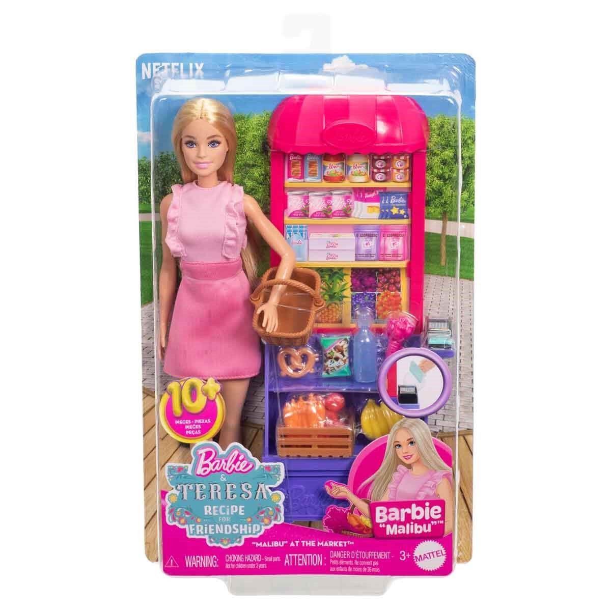 Barbie ve Teresa'nın Dostluk Tarifi Malibu Markette - Roket Oyuncak
