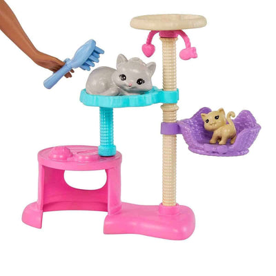 Barbie ve Yavru Kedileri Oyun Seti HHB70 - Roket Oyuncak