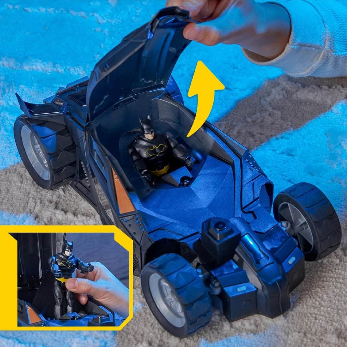 Batman RC Batmobil Uzaktan Kumandalı Araba ve Figür 6065425 - Roket Oyuncak