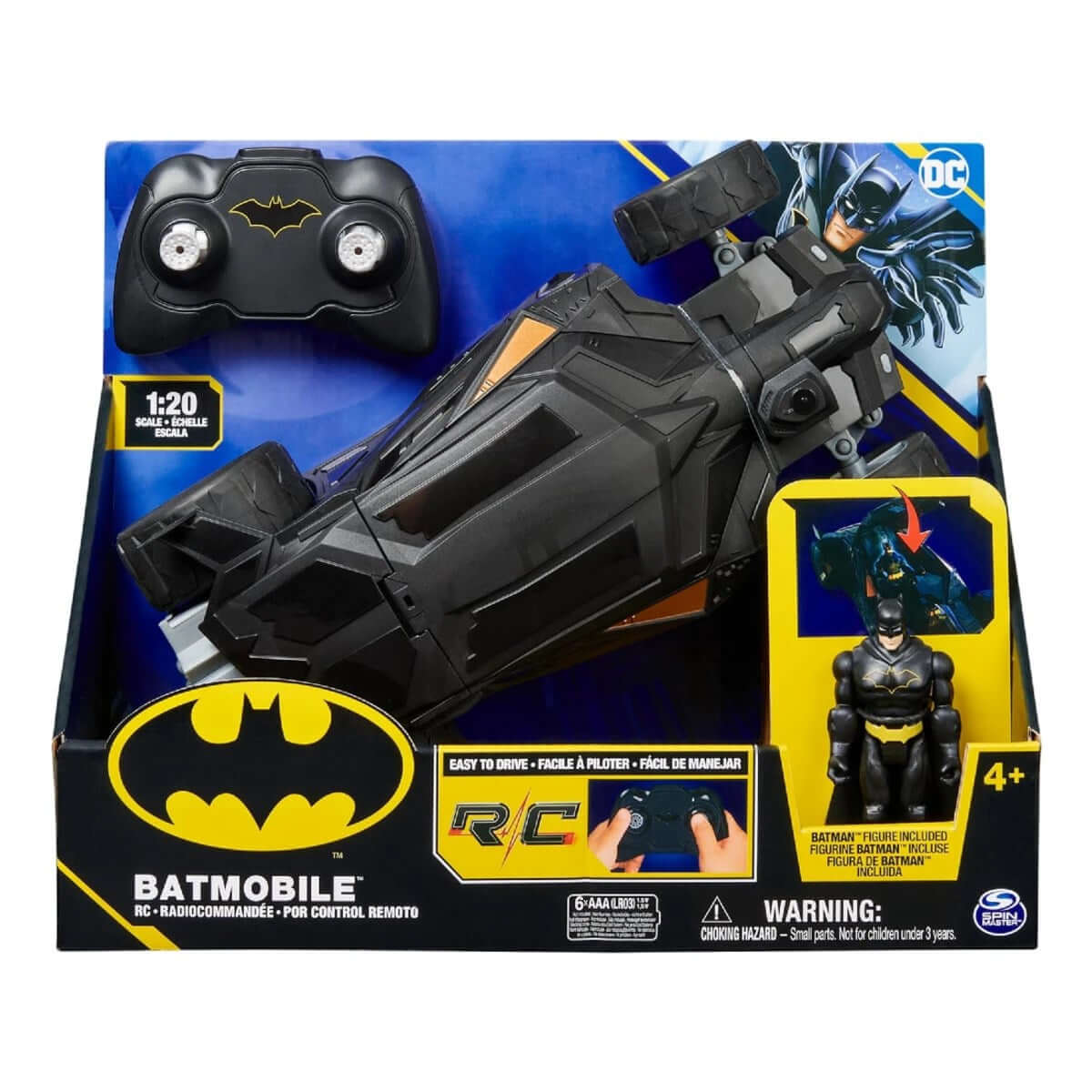 Batman RC Batmobil Uzaktan Kumandalı Araba ve Figür 6065425 - Roket Oyuncak