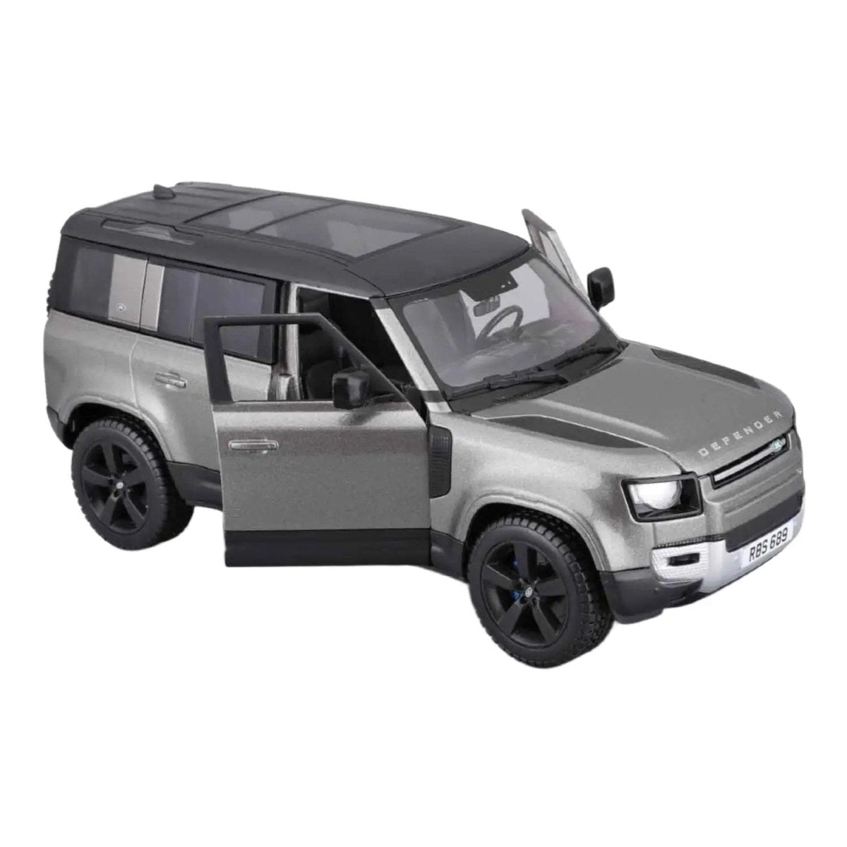Bburago 1:24 Land Rover Defender 110 Gri - Roket Oyuncak
